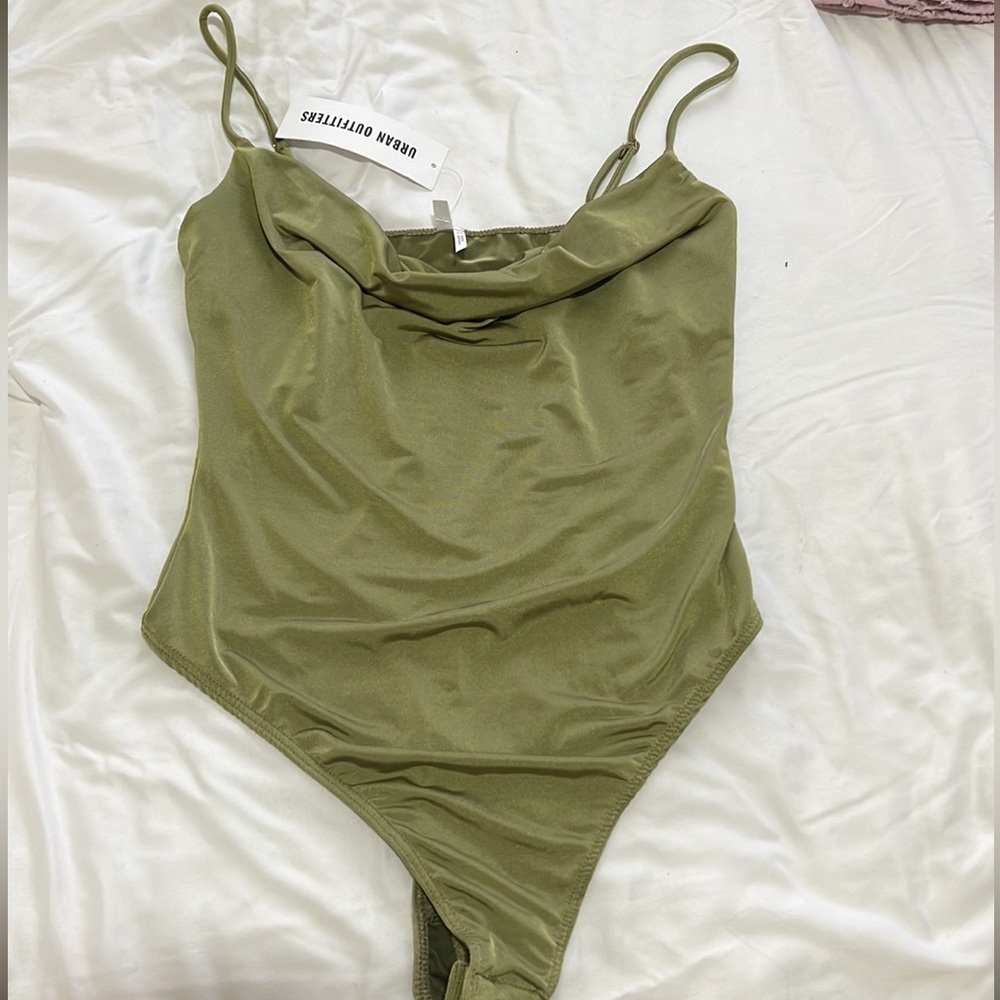 Urban Outfitters Cowl Neck Bodysuit